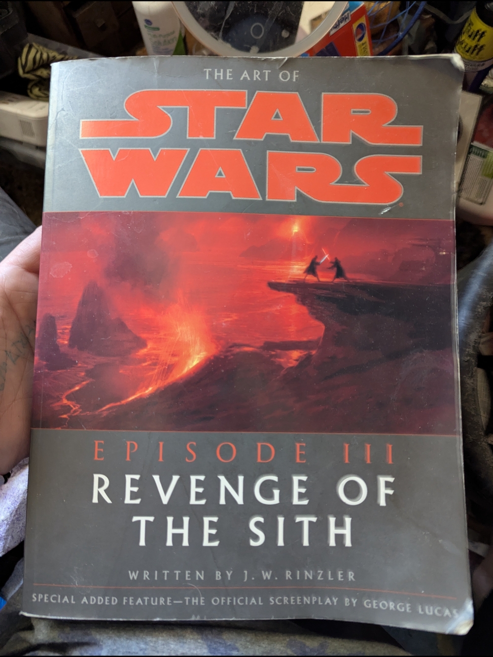 star wars revenge if the sith paperback book